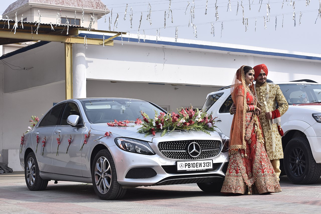 mercedes benz car rental for indian wedding gujarat by shreeji travels 